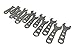 12pc Billet Aluminum AN Fitting Wrench Complete Set 2 - 12AN Wrenches, 551471