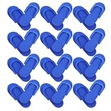 Healvian Bulk 36 Pairs Disposable Pedicures Slippers - One-time Use Spa Sandals for Salon, Hotel & Home, Sanitary Eva Foam Flip F-lop for Guests, Men & Women (assorted Colors)