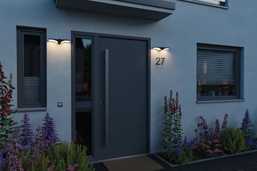 Paulmann Applique Da Esterni Led Pekana, Antracite 30 Cm Alluminio IP44 - 15
