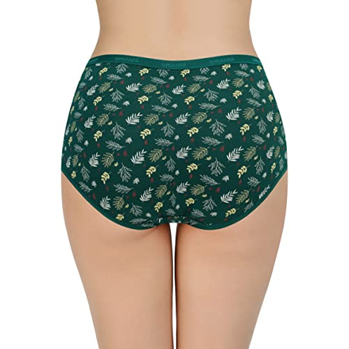 Image of Amante Printed Cotton Full Brief Panty Pack(Pack of 3)