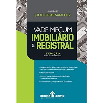 Capa do livro Vade Mecum Imobiliário E Registral - 2a. Edição
