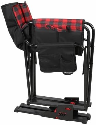 Miniatura 3 de Kuma Spring Bear - Silla de cuadros rojos