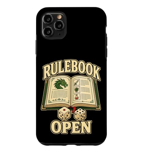 RULEBOOK OPEN ���[���u�b�N ��� �X�}�z�P�[�X iPhone 11 Pro Max �p