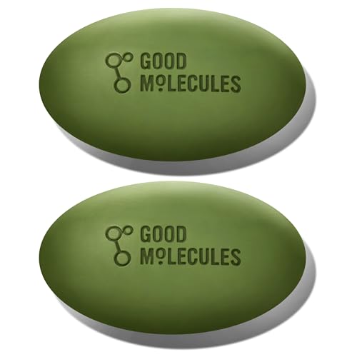 Good Molecules Brightening &amp; Dark Spots Bar Pack 2 – 85 g / 3 oz Each | Soap Free Face &amp; Body Cleansing Bar with Tranexamic Acid, Kojic Acid &amp; Niacinamide
