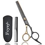 Fcysy Professional Thinning Scissors - Hairdressing Texturizing Shears for Layering, Blending and Barber Haircut Set with Comb