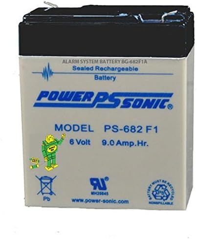 Power Sonic PS-682F1 6V9.0AH F1
