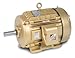 Baldor Electric, EFM3611T, 3HP, 1760RPM, 3PH, 460V;230V;208V, 182T Frame, Standard Flange, Foot Mount, TEFC, F-2 Mount Motor