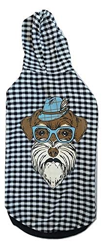 See full amazon price history chart for Gojira/Pet/Dog/Cat Cotton Stylish Hoodie - Check Pattern (Black & White) (S) Gojira/Pet/Dog/Cat Cotton Stylish Hoodie - Check Pattern (Black & White) (S) (B099F9Y7B1) Amazon Price History, Amazon Price Tracker