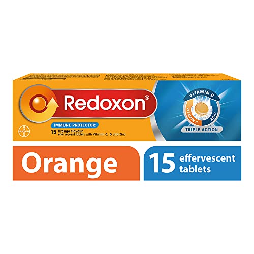 Redoxon Triple Action Effervescent Tab Orange 15ct