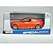 BMW M4 GTS Orange with Carbon Top and Orange Wheels 1/24 Diecast Model Car by Maisto 31246