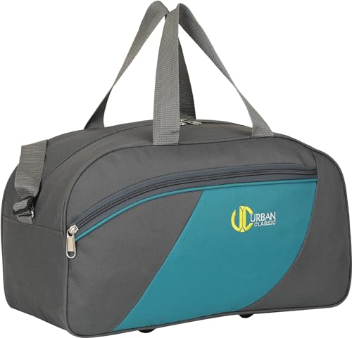 Image of URBAN CLASSIC Stylish and Spacy Waterproof Polyster Duffel Bag for Traveling Duffle Bag Without Weels 55 Leter (Grey)
