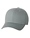 Flexfit/Yupoong 5001 V-Flexfit Cotton Twill Hat Cap (Small/Medium, Grey)