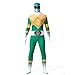 Produktbild FYBR Kinder Mighty Morphin Power Ranger SuperSkin Kostüm  Kinder Unisex Jungen & Mädchen zweite Haut & Zentai Einteiler Kinder Kleidung Outfit Halloween Lycra, grün, Extra Large