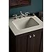 Kohler Caxton Rectangle Under Mount Bathroom Sink in White