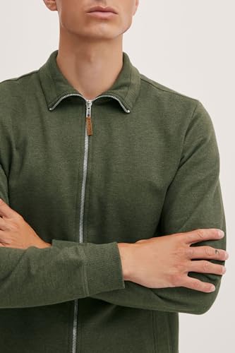 Chaqueta sudadera BLEND Alio para protegerte del frío con su forro polar suave 5