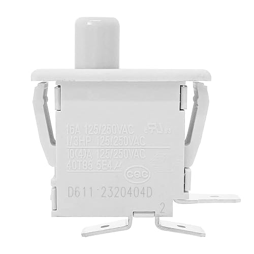 Miniatura 4 de 134813601 Reemplazo del interruptor de la puerta de la secadora para las piezas del interruptor de Wahser de Electrolux Frigidaire, reemplaza