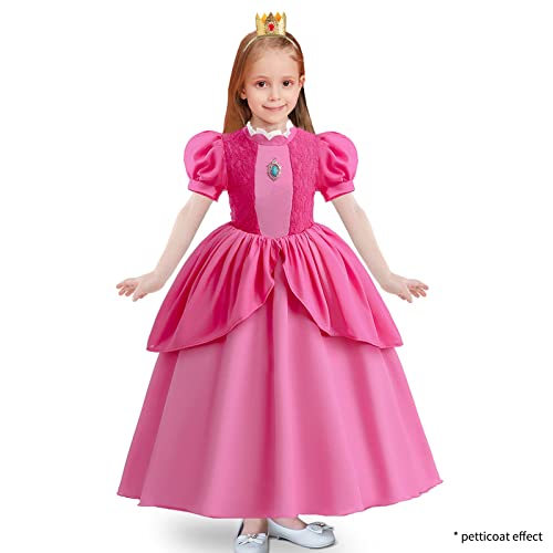 Image of TYHTYM Belle Costumes Dress Up Party Girls Princess Cosplay Halloween Kids Ball Gown 2-13Years
