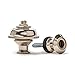 Dunlop SLS1031N Straplok® Dual Design Strap Retainer System, Nickel