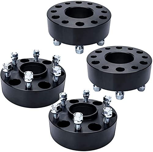 IRONTEK 2 Hubcentric Spacer 6x5.5(6x139.7) Wheel Spacers 14x1.5 Studs 78.1 hub Bore 99-19 for Cadillac Escalade Silverado 1500 01-19 for Chevy Tahoe 00-14 Suburban 1500 for GMC Yukon XL Sierra 1500