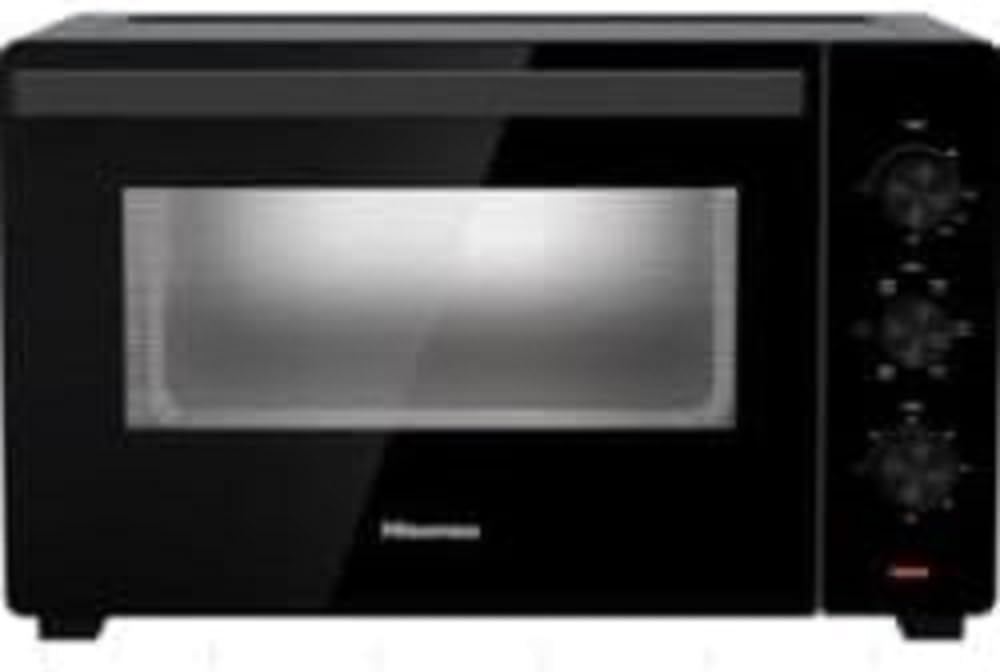 Hisense, HOM45M kuchenka elektryczna 45 l, trzy poziomy gotowania, wentylator, rożen, sterowanie 3 gałkami, 220-240 V ~ 50/60 Hz; P = 2000 W