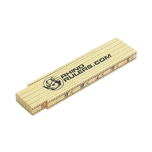 MARSHALLTOWN Rhino Rulers Engineer's Scale, Washable Fiberglass Material, Permanent Weather Resistant Scales, 6645
