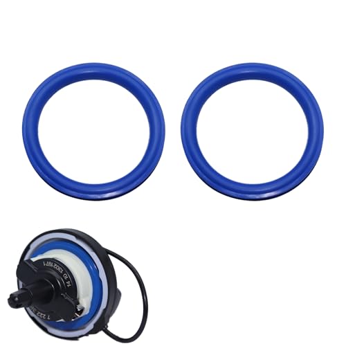 2pcs Tank Cap Seal Fuel Filler Gas Cap Repair O-ring Gasket for Mini Cooper BMW