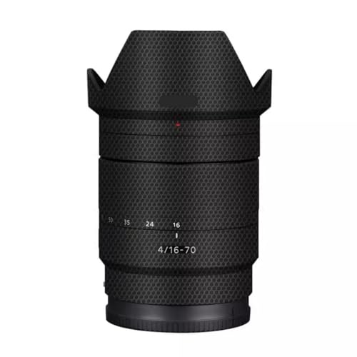 Autocollant objectif Sony E 16-70 mm F4 ZA pour photo de voyage