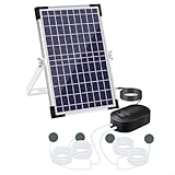 Photo Gallery blesconi kit pompa ad aria solare da 10 v con batteria da 4400 mah sistema ossigenatore per laghetto 2,5 l/min per acquario Photo Gallery blesconi kit pompa ad aria solare da 10 v con batteria da 4400 mah sistema ossigenatore per laghetto 2,5 l/min per acquario