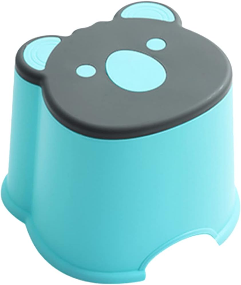 Yardwe Bathroom Stool for Boys and Girls Boys and Girls Step Stool for Sink Non-Slip Surface