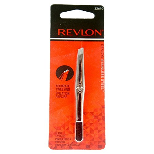 Revlon Stainless Steel Accurate Tweezing 1 ea (Pack of 2)