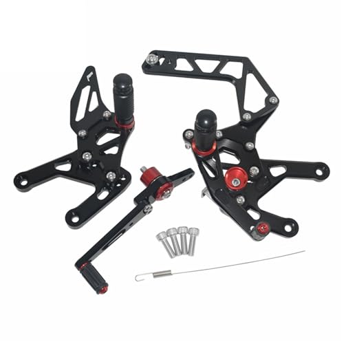 Repose-pieds réglables Yamaha YZF R1 R1M 2015-2024 Commandes reculées
