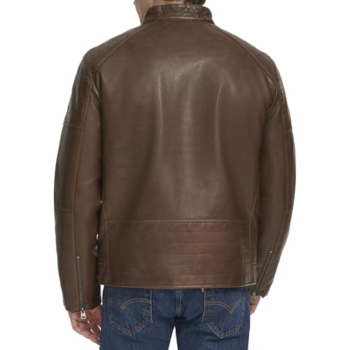 Image of Levi's Men's Faux Leather Racer Jacket