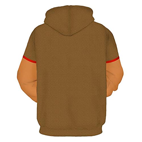 Image of 3D Captain Fashion Cosplay Hoodie Jacket Costume (XX-Large, Loki 2)