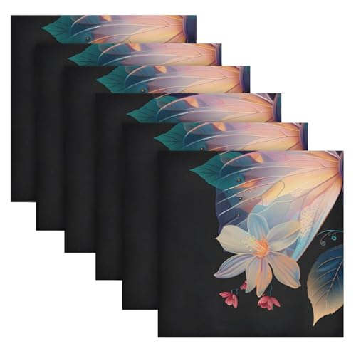 Servilletas de Tela Multicolor Pack x6 20x20 in miniatura 2