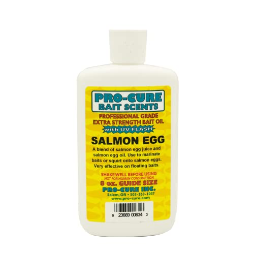 Pro-Cure Salmon Egg Bait Oil, 8 Ounce