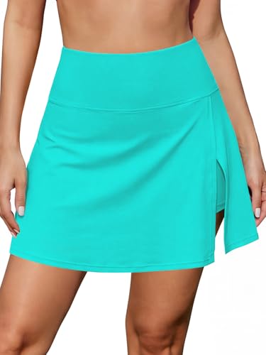 Bas de bikini taille haute gainant pour affiner la silhouette à la plage