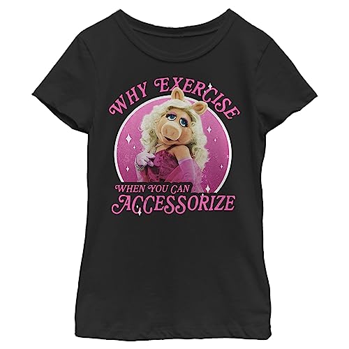 Disney Girl's Accessorized Piggy T-Shirt