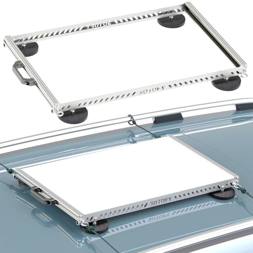 SOTOFY Starlink Gen 3 Mount Magnetic -with 360° Rotatable Magnet Suction Bases -360lbs Magnets, Safety Rope & Metal Frame Protection, Starlink Standard Gen3 Flat Mount Kits for Car, RV, Truck, Roof