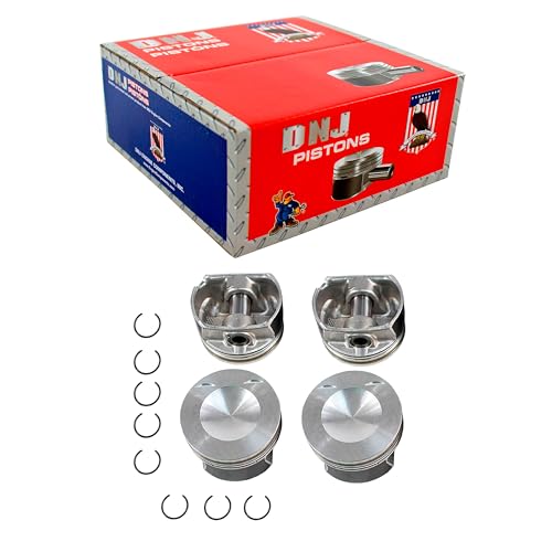 DNJ P802.20 Oversize Piston Set for 2005-2009 Audi, Volkswagen A3, A4, A4 Quattro 2.0L L4 16V DOHC 1984cc
