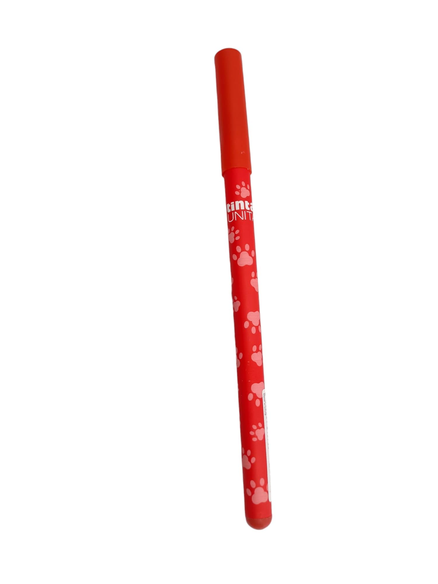 Tinta Unita Stylo effaçable vers le bas de la patte 1 pièce (Rouge)