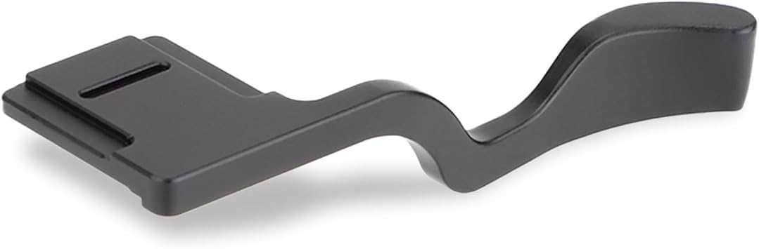 Haoge THB-XT5B Hand Grip Metal Hot Shoe Thumb Up Rest for Fujifilm X-T5 Camera Black