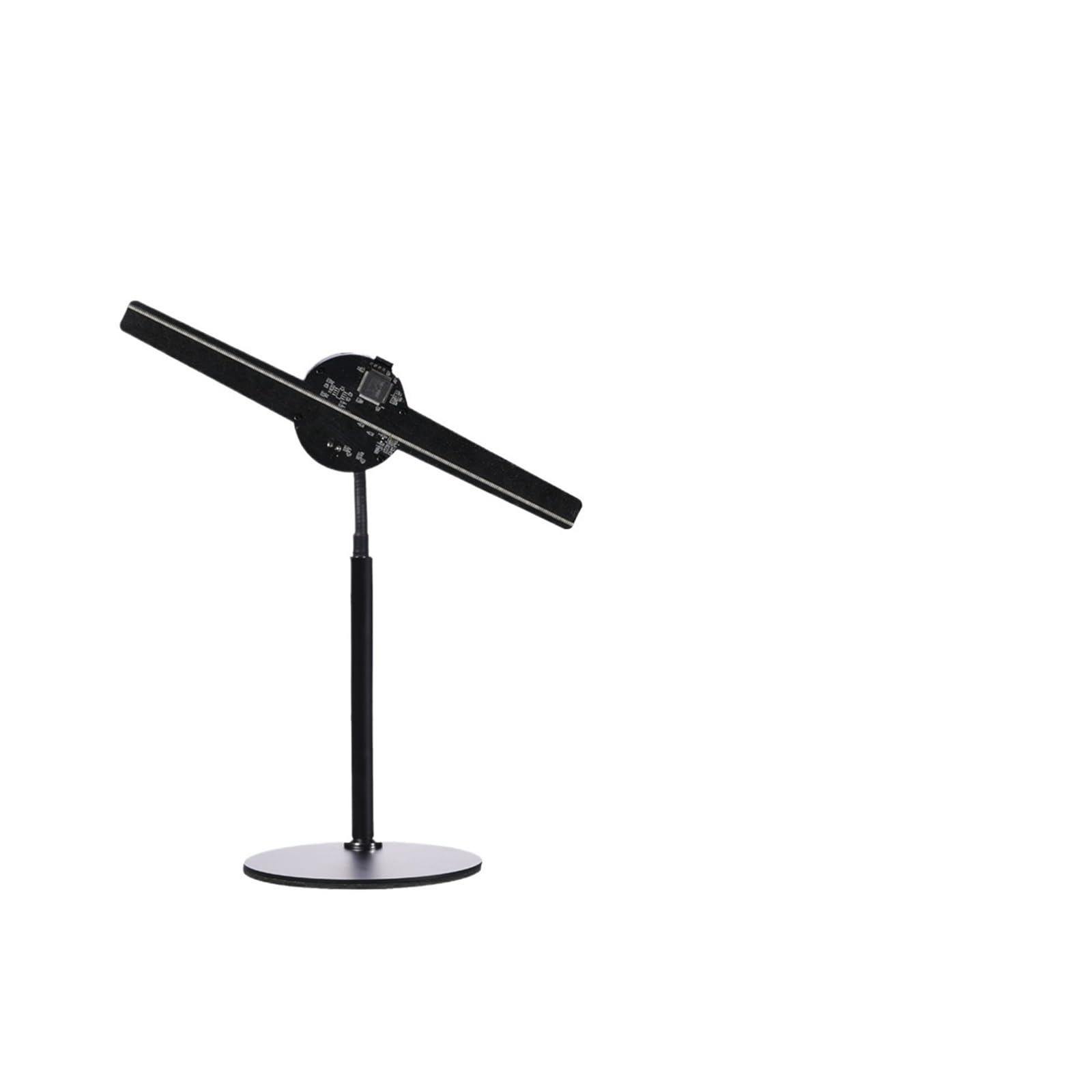 30CM WIFI 256Pcs Led 3D Hologram Logo Projector Advertising Holographic Fan For Event Rent And Shopping Mall Store