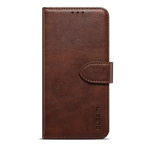 Étui cuir iPhone 17 Pro marron café idéal pour sécuriser vos cartes en déplacement