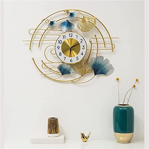 Horloge murale ginkgo 3D silencieuse pour en finir avec le tic-tac