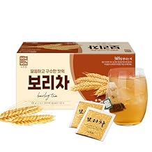 [Nokchawon] Korean Roasted Barley Tea Bags 100 Count - Caffeine Free Boricha for Daily Hydration and Digestion - Savory Nutty Flavor Coffee Substitute - Traditional Grain Tea