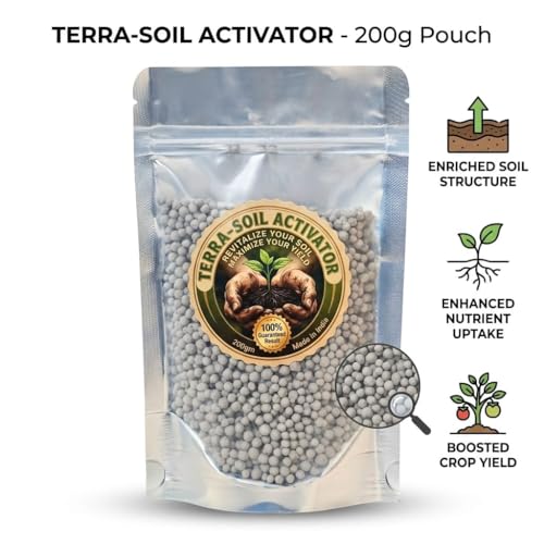 Image of Soil Activator 200g - Premium Organic Soil Conditioner & Growth Booster | Revitalizes Tired Soil, Maximizes Crop Yield & Promotes Root Health | 100% Natural Fertilizer for Home Garden (2)