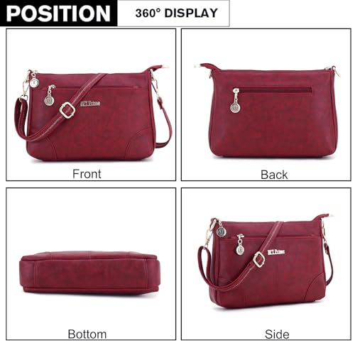 Image of WOMEN MARKS Women's PU Leather Sling /Crossbody Bag stylish look for women /girls