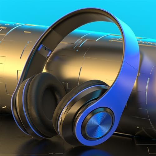 Wireless Gaming Headsets Bluetooth Headphones, Noise Reduction Over Ear Wireless Bluetooth Earphone Wired and Wireless Mode Smart Bluetooth Stereo Gifts for Women Men Earphone Deals of The Day