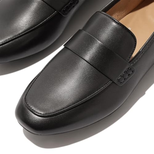 Fitflop DELICATO Soft Leather Loafers Black