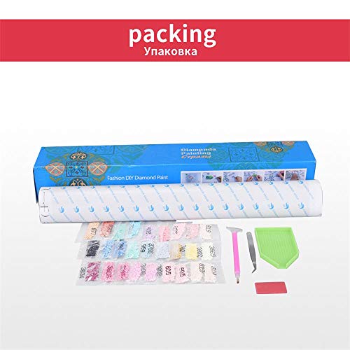 Diy 5D Diamond Painting By Number Kits, Crystal Rhinestone Diamond Embroidery Paintings Pictures Arts Craft For Home Wall Decor, Ocean Lovers (11.815.7Inch) #TOP5